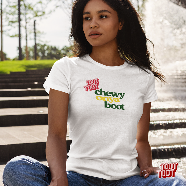 Toot Toot Chewy G&Y Tee