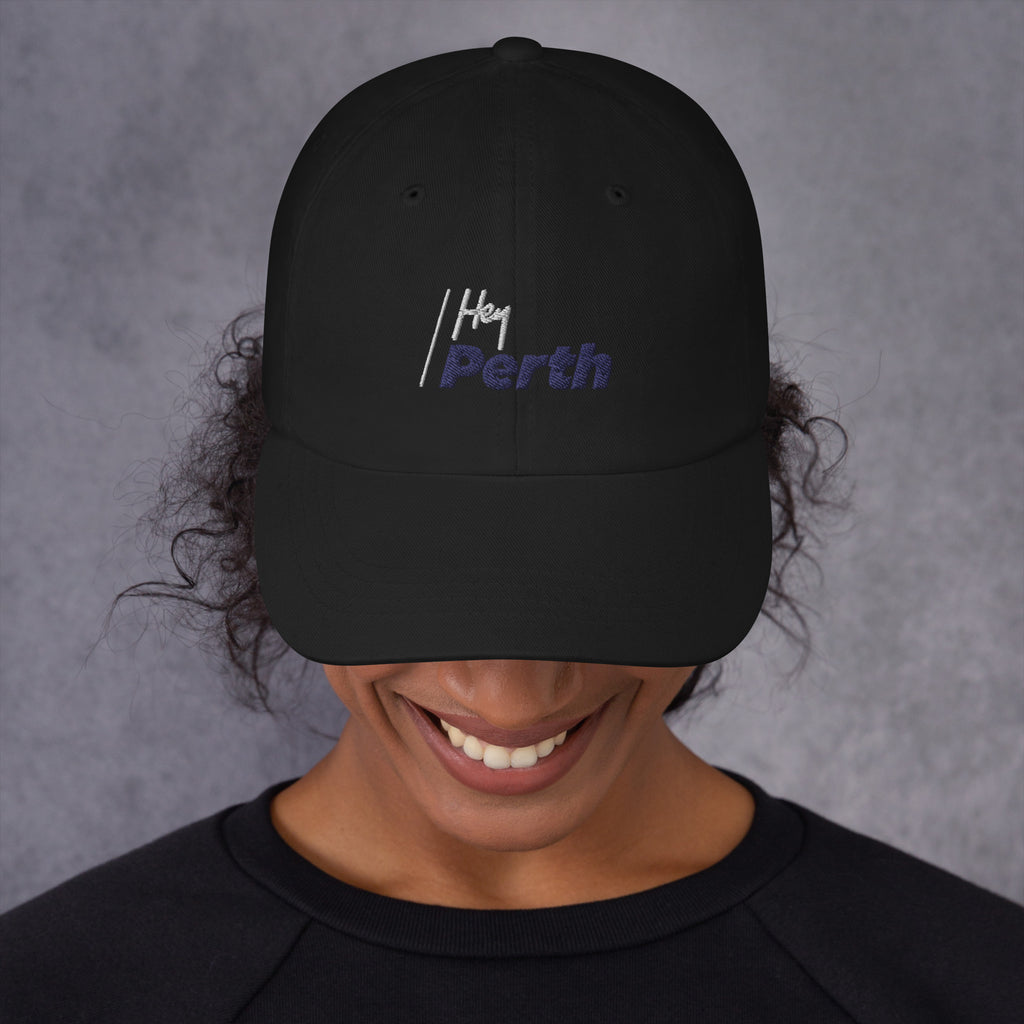 HP Purple Dad hat