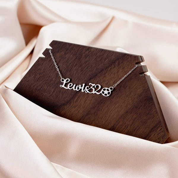 Personalized Soccer Necklace