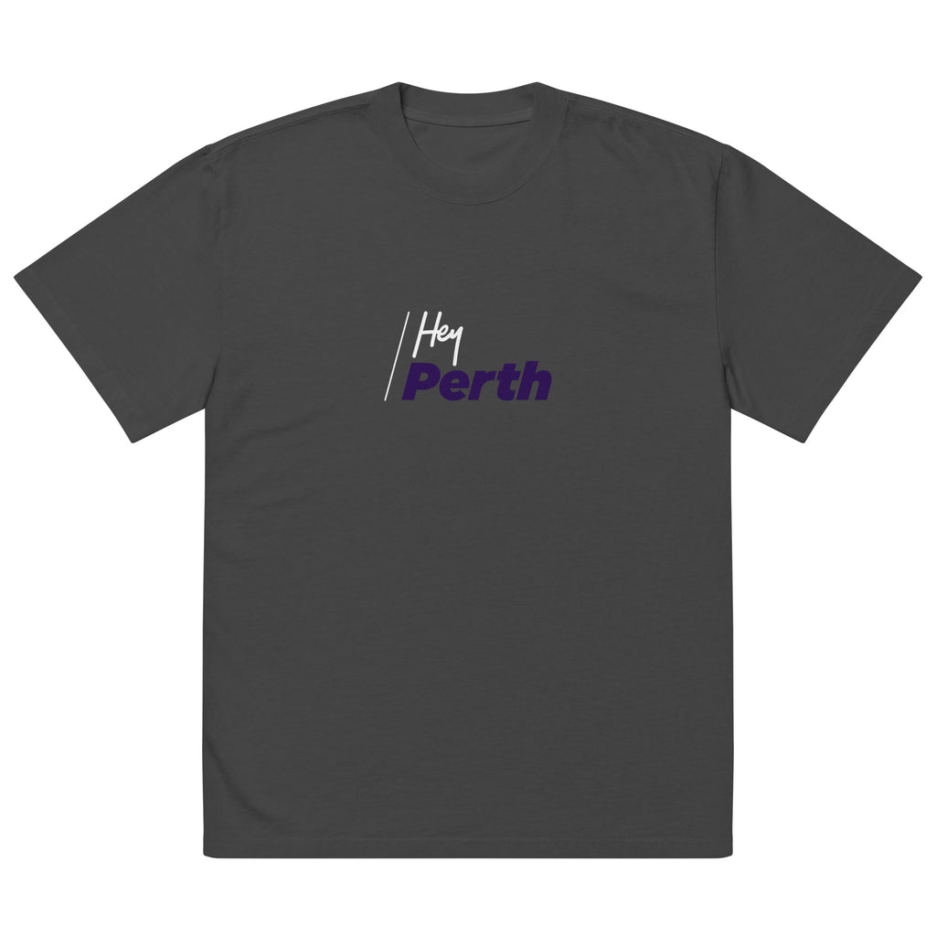 HP PURPLE Oversized faded t-shirt