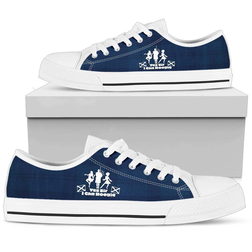 Yes Sir I Can Boogie Canvas Low Top Shoes