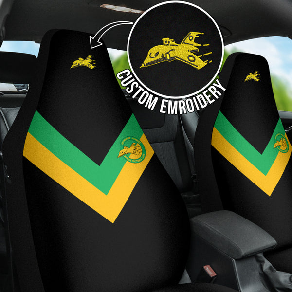 Same but from another angle. Amazing looking JKJFC Embroidered seat covers.