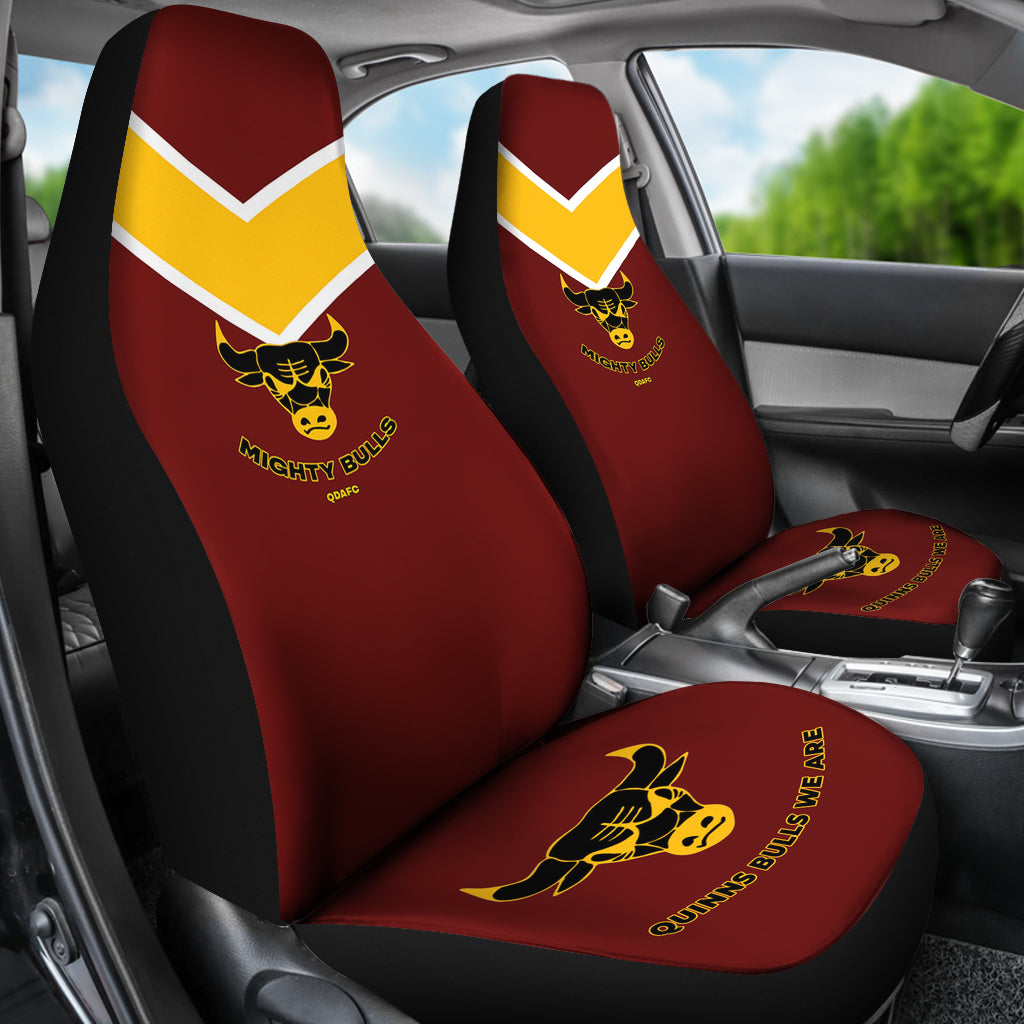 Quinns Bulls Car Seat Covers