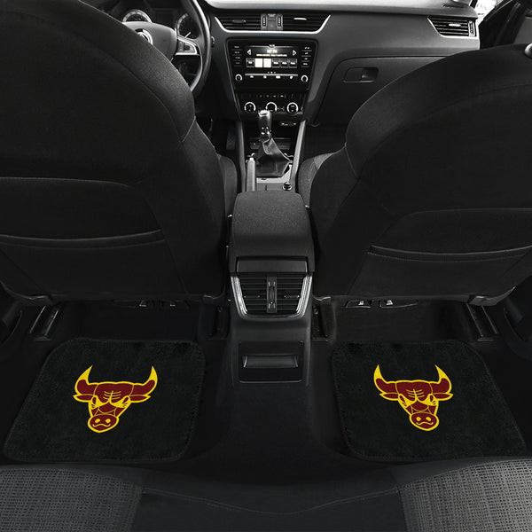 Quinns Mighty Bulls Set of 4 Car Mats